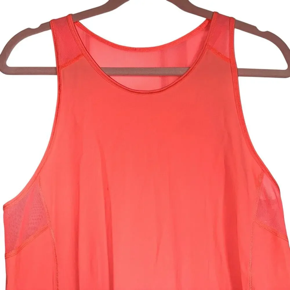 Lululemon Sz S/M‎ Sculpt Tank Lightweight Mesh Activewear